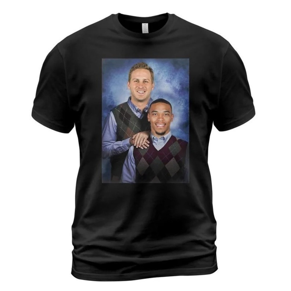 Jared Goff AmonRa St. Brown Detroit Lions Funny Shirt Fan Gift